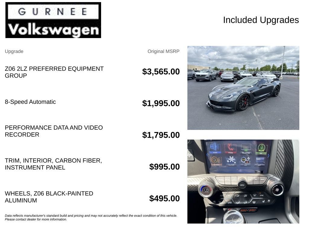 2019 Chevrolet Corvette Z06 2LZ