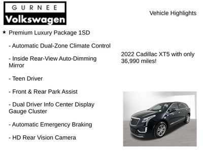 2022 Cadillac XT5 Premium Luxury