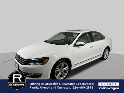 2012 Volkswagen Passat TDI SE w/Sunroof/Nav