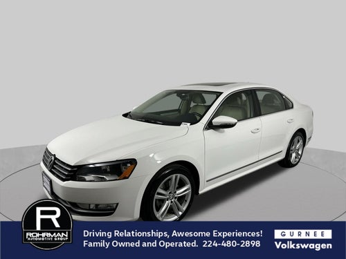 2012 Volkswagen Passat TDI SE w/Sunroof/Nav