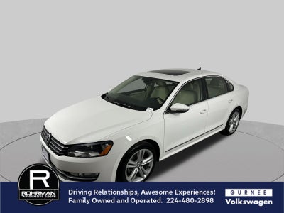 2012 Volkswagen Passat TDI SE w/Sunroof/Nav