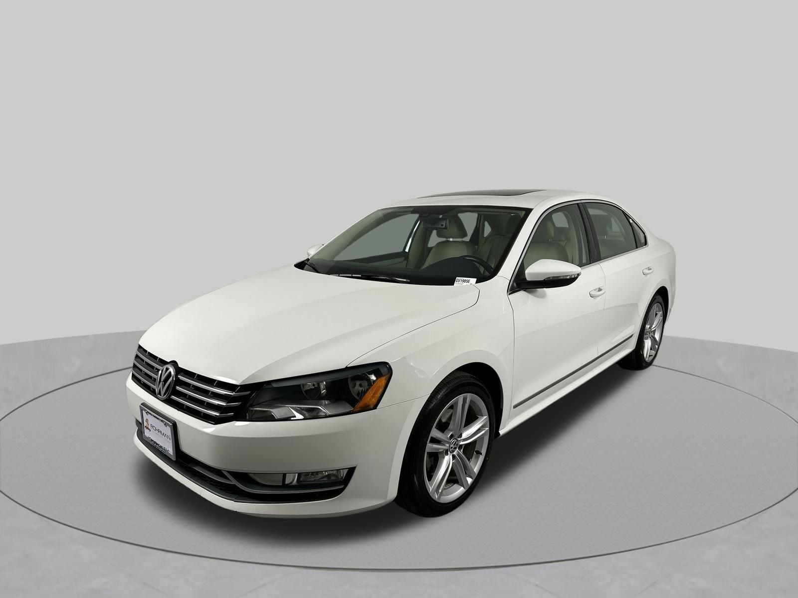 2012 Volkswagen Passat TDI SE w/Sunroof/Nav