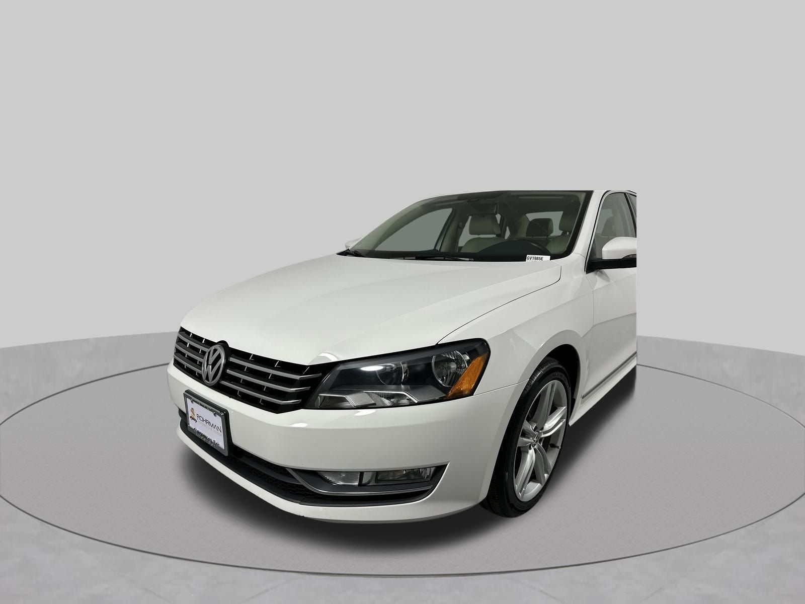 2012 Volkswagen Passat TDI SE w/Sunroof/Nav
