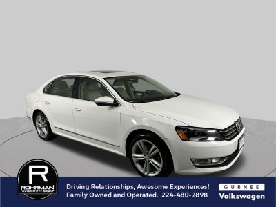 2012 Volkswagen Passat TDI SE w/Sunroof/Nav