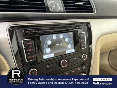 2012 Volkswagen Passat TDI SE w/Sunroof/Nav