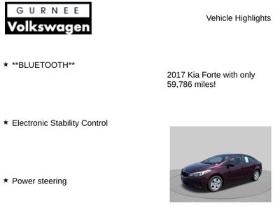 2017 Kia Forte LX