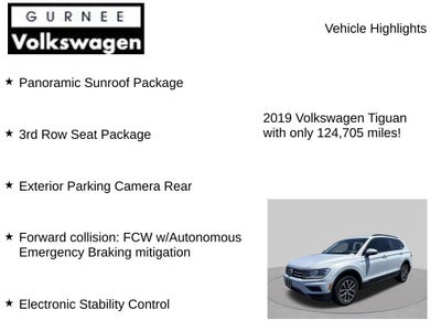 2019 Volkswagen Tiguan 2.0T SE 4Motion