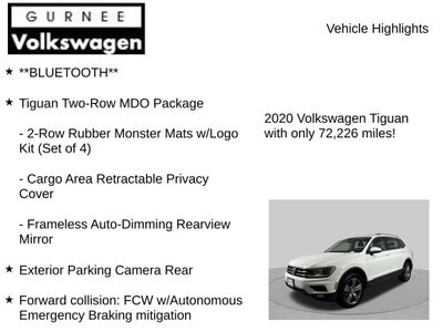 2020 Volkswagen Tiguan 2.0T SEL 4Motion