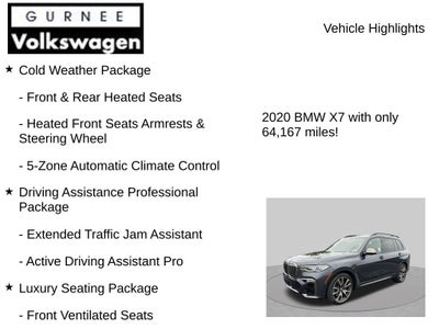 2020 BMW X7 M50i
