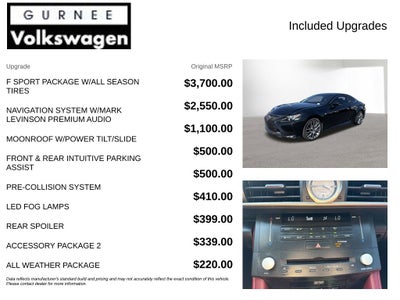 2017 Lexus RC 350