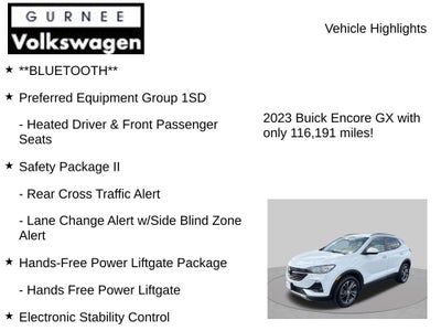2023 Buick Encore GX Select