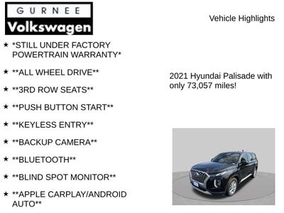 2021 Hyundai Palisade SE