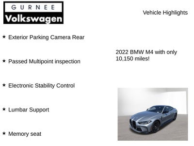 2022 BMW M4 Base