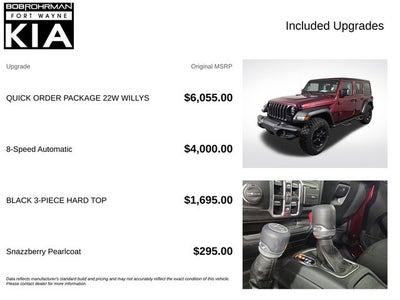 2022 Jeep Wrangler Unlimited Willys