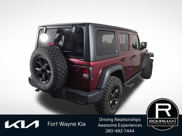 2022 Jeep Wrangler Unlimited Willys