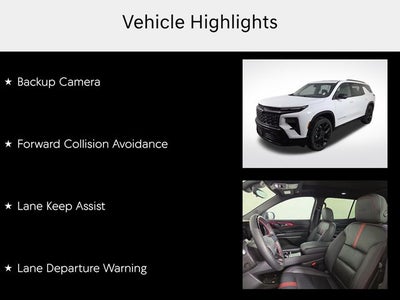2024 Chevrolet Traverse RS