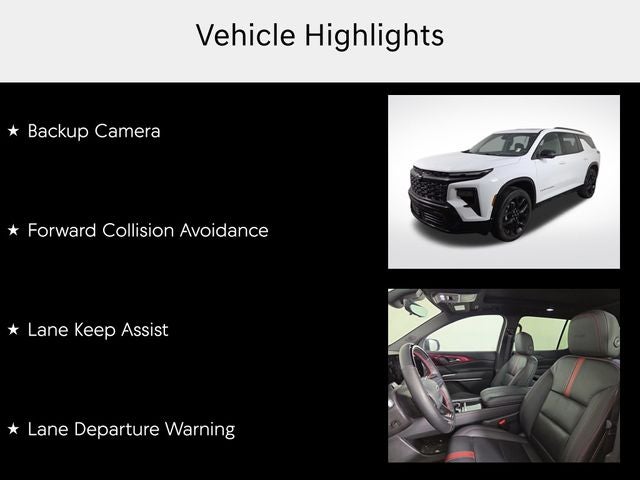 2024 Chevrolet Traverse RS
