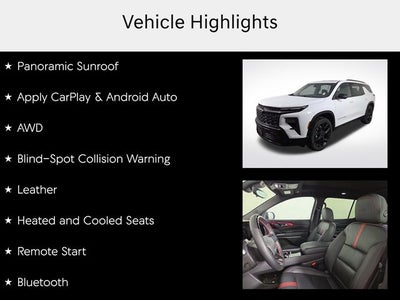 2024 Chevrolet Traverse RS