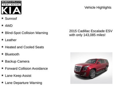 2015 Cadillac Escalade ESV Premium