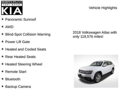 2018 Volkswagen Atlas SEL Premium 4Motion