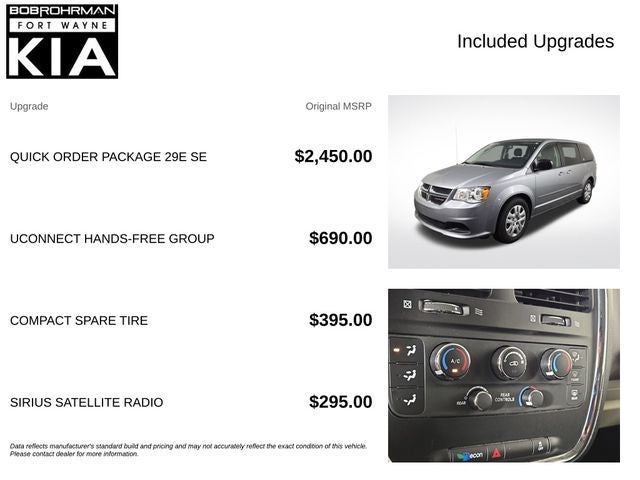2015 Dodge Grand Caravan SE