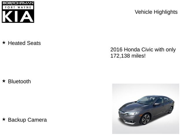 2016 Honda Civic EX-T