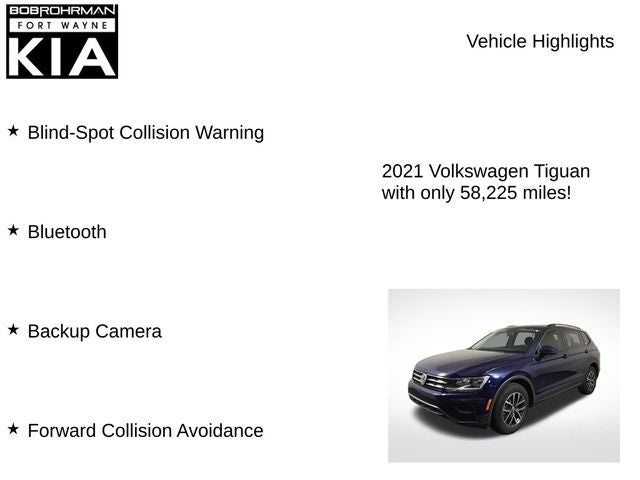 2021 Volkswagen Tiguan 2.0T S