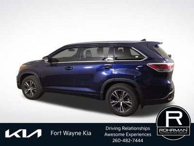 2016 Toyota Highlander XLE V6