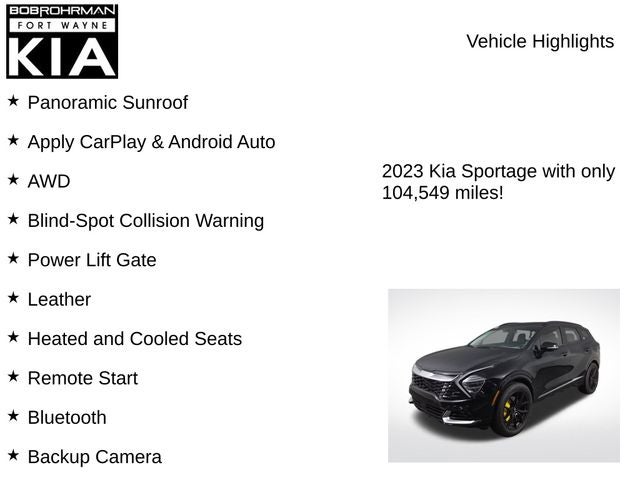 2023 Kia Sportage SX-Prestige