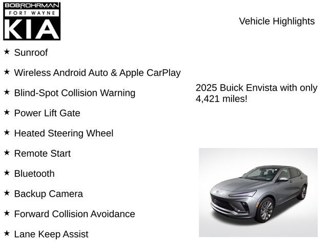 2025 Buick Envista Avenir
