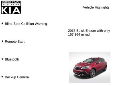 2016 Buick Encore Sport Touring