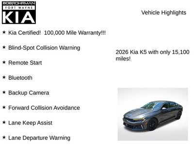 2026 Kia K5 LXS