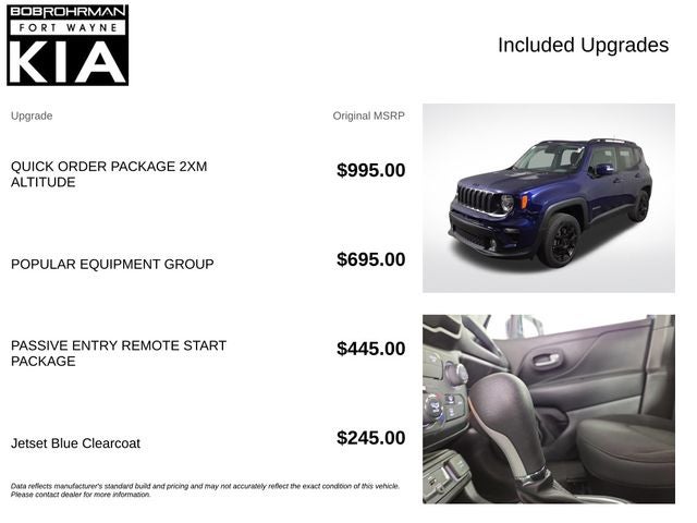 2020 Jeep Renegade Latitude