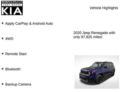 2020 Jeep Renegade Latitude