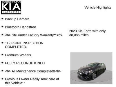 2023 Kia Forte LXS