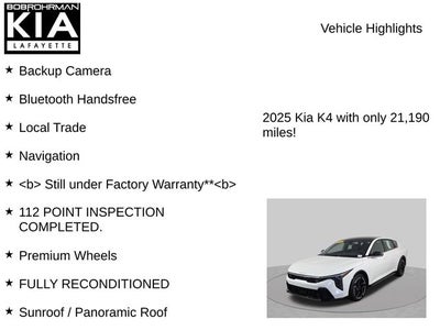 2025 Kia K4 GT-Line