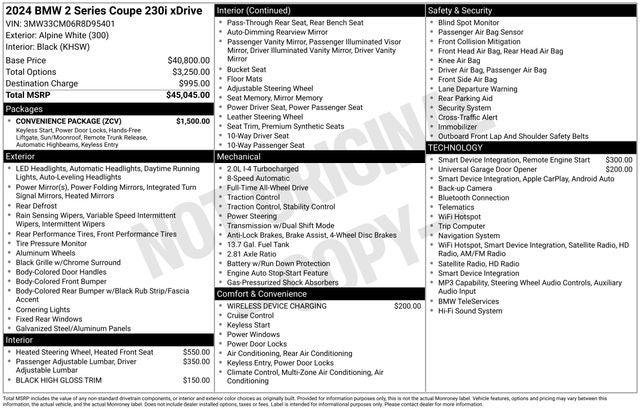 2024 BMW 2 Series 230i xDrive