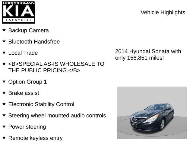 2014 Hyundai Sonata GLS
