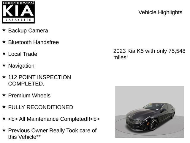 2023 Kia K5 GT-Line