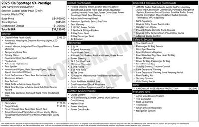 2025 Kia Sportage SX-Prestige