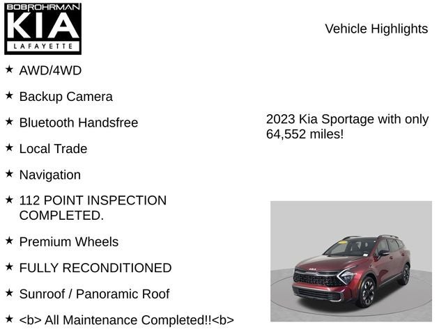 2023 Kia Sportage X-Line