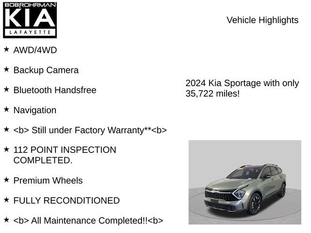2024 Kia Sportage X-Line