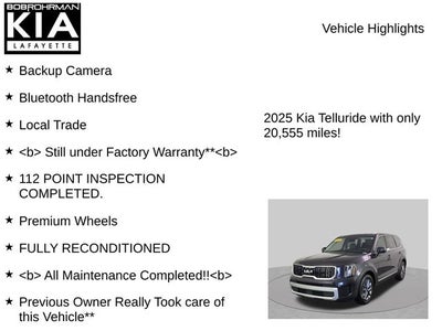 2025 Kia Telluride LX