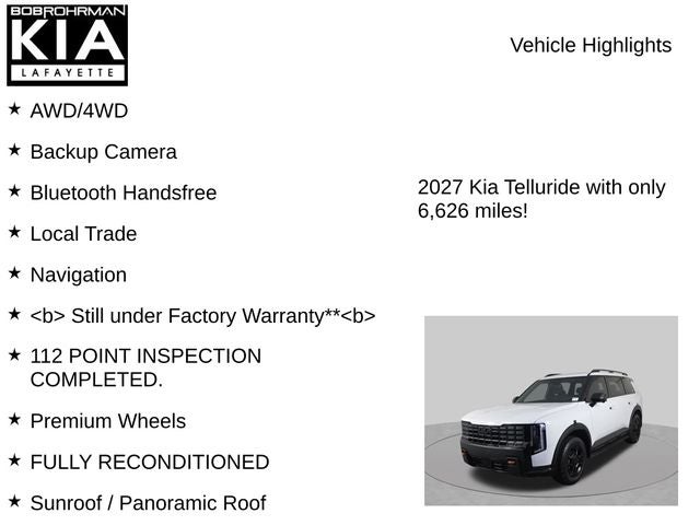 2027 Kia Telluride X-Pro SX-Prestige