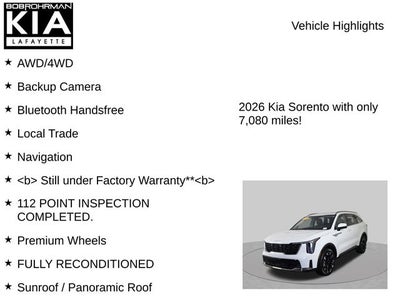 2026 Kia Sorento EX