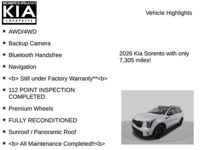 2026 Kia Sorento X-Line EX