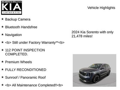 2024 Kia Sorento SX