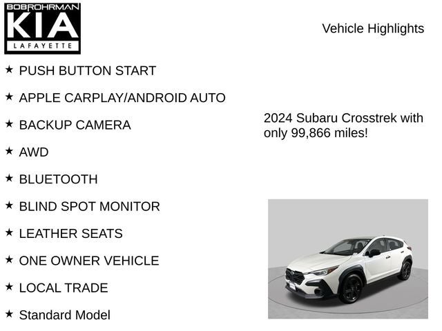2024 Subaru Crosstrek Base
