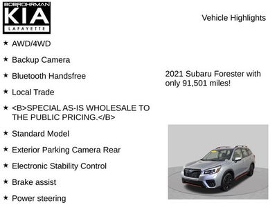 2021 Subaru Forester Sport