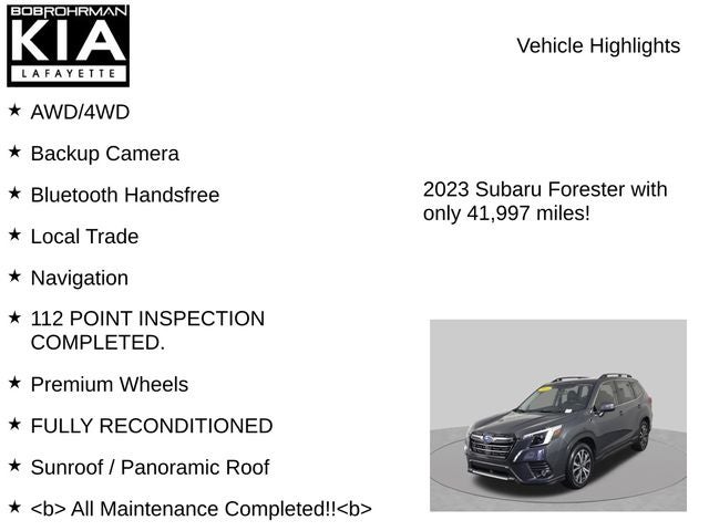 2023 Subaru Forester Limited